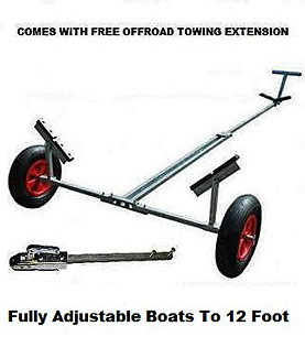 dinghy launch trolley