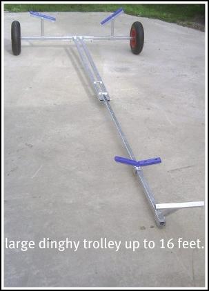 Large Dinghy Launching Trolley